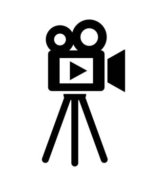 camera icon on a tripod