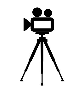 camera icon on a tripod