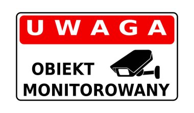 information sign - monitored object