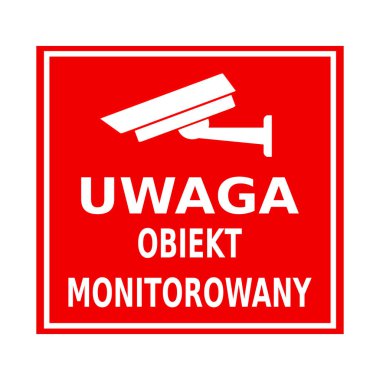 information sign - monitored object