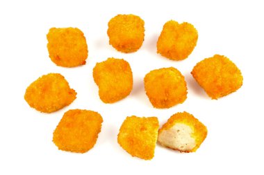 breaded homemade chicken nuggets