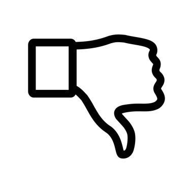 Beyaz arkaplanda el hareketi simgesi