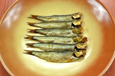 smoked fish, smoked sprat