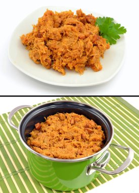 sauerkraut stew, traditional Polish dish