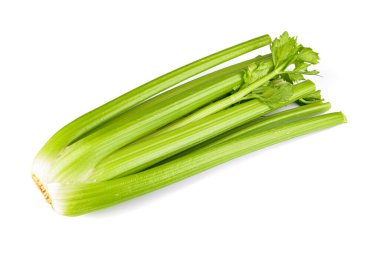 Beyaz arkaplanda kereviz