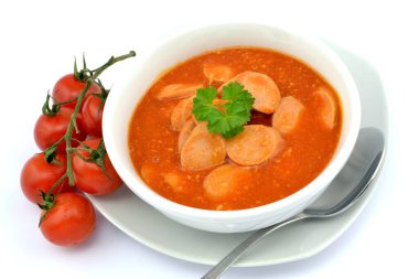 tomato sauce with sausage and cheese