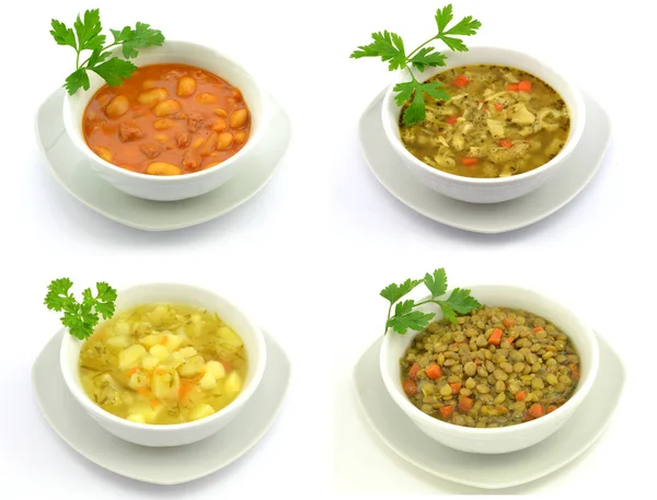 farklı yemek takımları