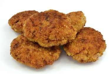 meat, rice and cabbage cutlets