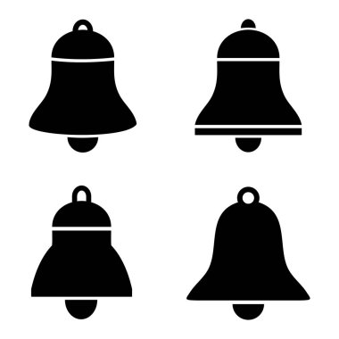 Beyaz arkaplanda alarm simgesi