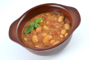 Domates soslu fırında fasulye.