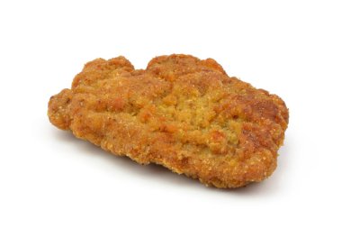 Beyaz arka plan üzerinde izole pirzola