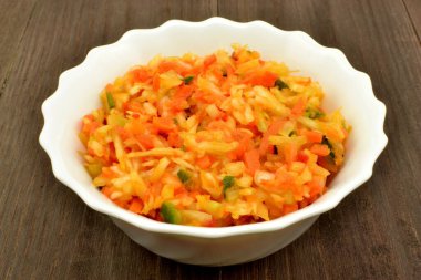 homemade multi-vegetable salad