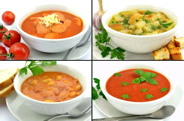 farklı yemek takımları