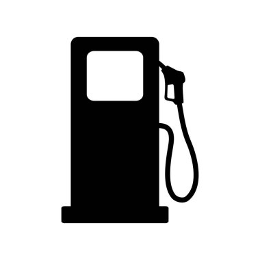 fuel dispenser icon on white background