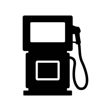 fuel dispenser icon on white background