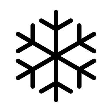 Beyaz arkaplanda kar tanesi