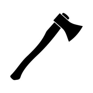 Beyaz arkaplanda eksen simgesi