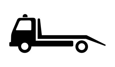 car auto assistance icon on white background