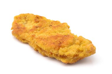 Beyaz arka plan üzerinde izole pirzola