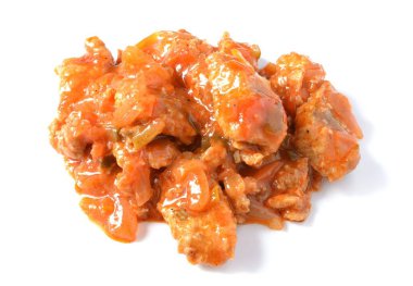 domates soslu balık