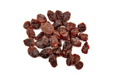 beyaz zemin üzerine kuru üzüm