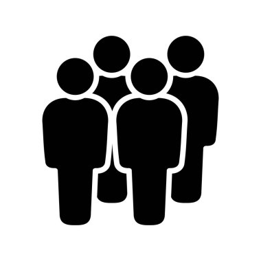 Sembol, insan ikonu. Vektör grafikleri.