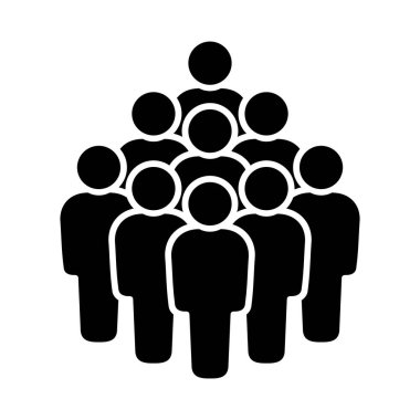 Sembol, insan ikonu. Vektör grafikleri.