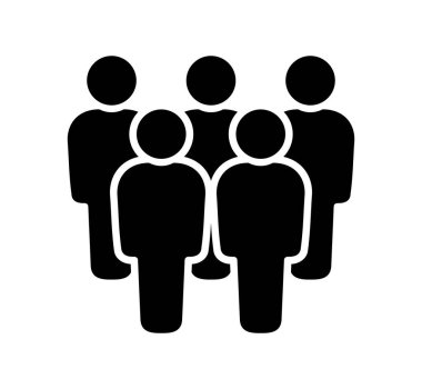 Sembol, insan ikonu. Vektör grafikleri.