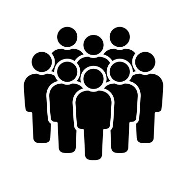 Sembol, insan ikonu. Vektör grafikleri.