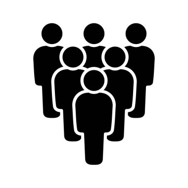 Sembol, insan ikonu. Vektör grafikleri.