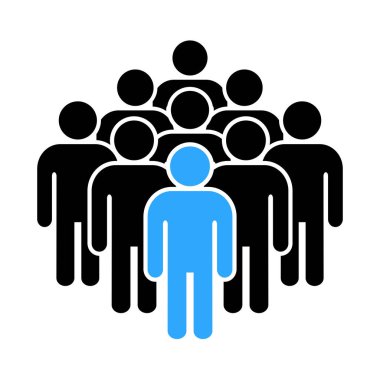 Sembol, insan ikonu. vektör dosyası.