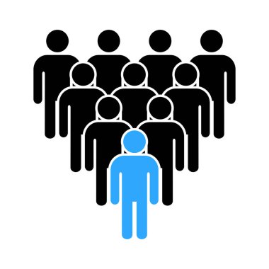 Sembol, insan ikonu. vektör dosyası.