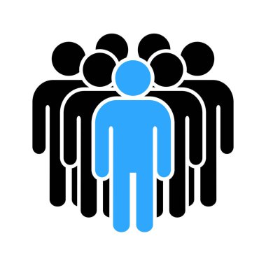 Sembol, insan ikonu. vektör dosyası.