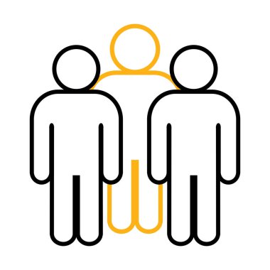 Sembol, insan ikonu. vektör dosyası.