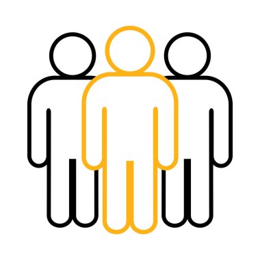 Sembol, insan ikonu. vektör dosyası.