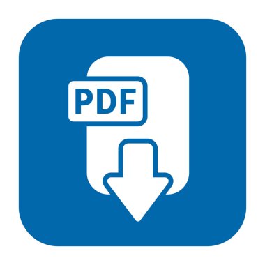 pdf dosya simgesi, vektör illüstrasyonu.