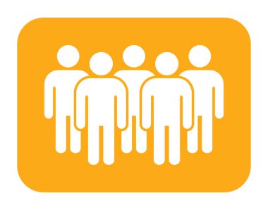 Sembol, insan ikonu. vektör dosyası.