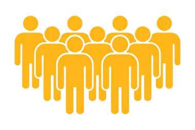 Sembol, insan ikonu. vektör dosyası.