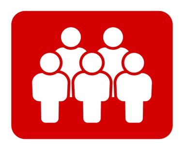 Sembol, insan ikonu. vektör dosyası.