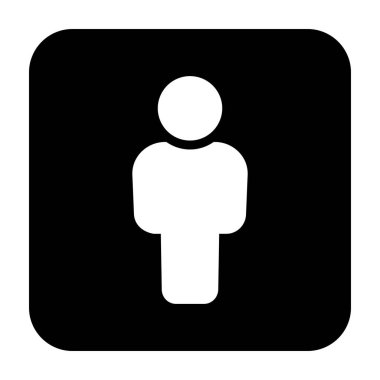 Sembol, insanlığın simgesi. Vektör dosyası.