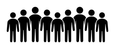 Sembol, insan ikonu. vektör dosyası.