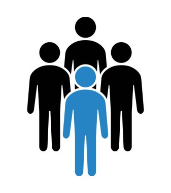 Sembol, insan ikonu. vektör dosyası.