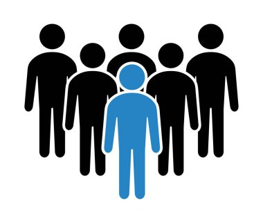 Sembol, insan ikonu. vektör dosyası.