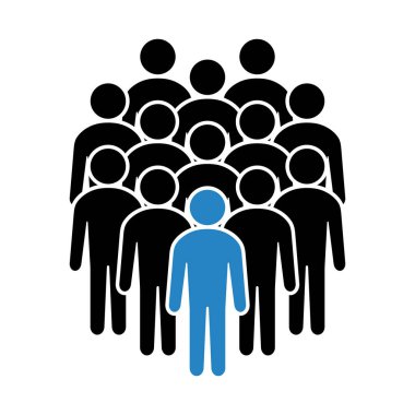 Sembol, insan ikonu. vektör dosyası.