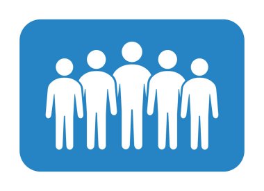 Sembol, insan ikonu. vektör dosyası.