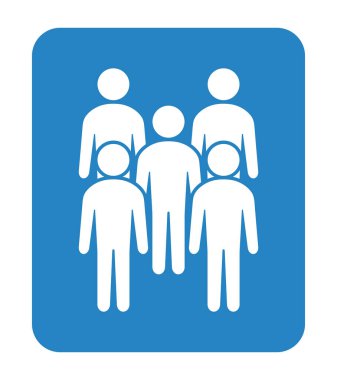 Sembol, insan ikonu. vektör dosyası.