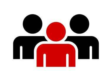 Sembol, insan ikonu. vektör dosyası.