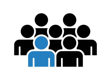 Sembol, insan ikonu. vektör dosyası.