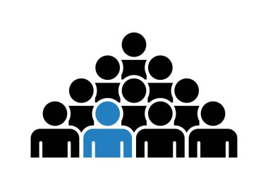 Sembol, insan ikonu. vektör dosyası.