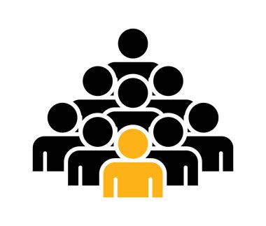 Sembol, insan ikonu. vektör dosyası.